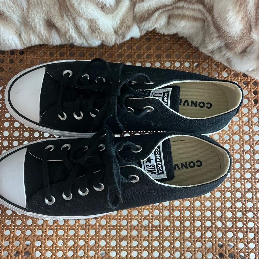 Converse Classic Black and White Sneakers